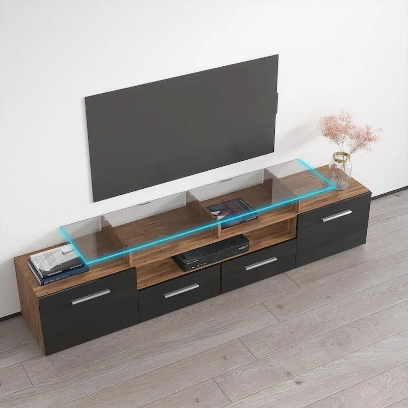 Moderní TV stolek s LED osvětlením