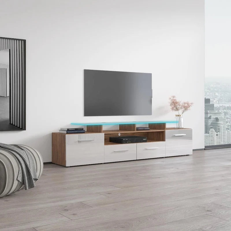 Moderní TV stolek s LED osvětlením
