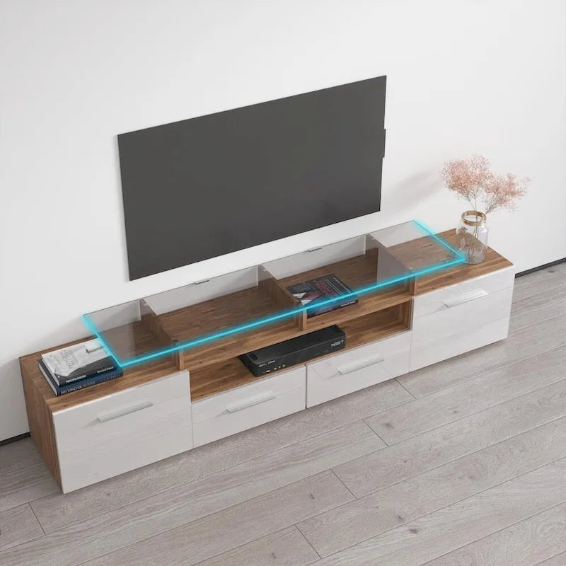 Moderní TV stolek s LED osvětlením