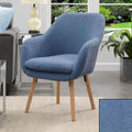 Sherpa-accentfauteuil met hoge rugleuning