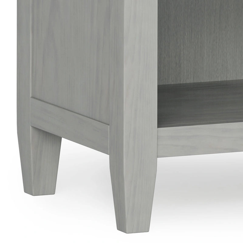 Sterling SOLID WOOD 24 inch Wide Bedside Nightstand Table