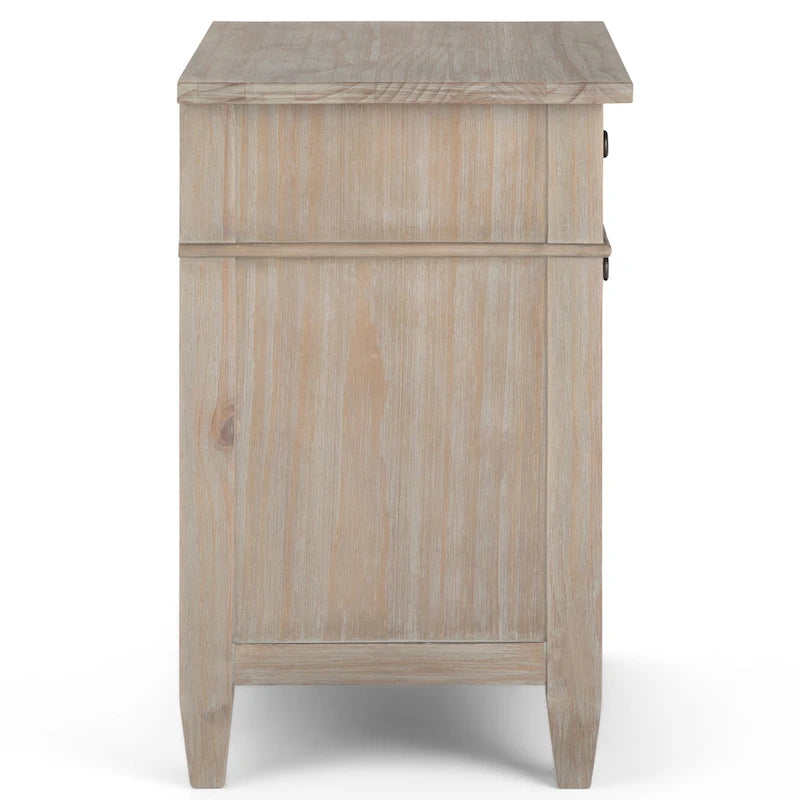 Sterling SOLID WOOD 24 inch Wide Bedside Nightstand Table