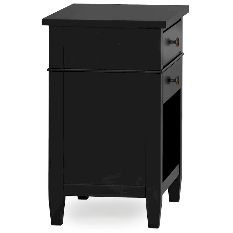Sterling SOLID WOOD 24 inch Wide Bedside Nightstand Table