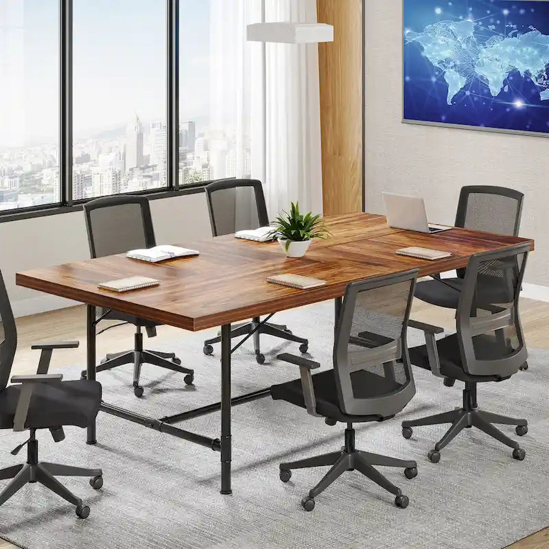 Obdélníkový jednací seminární stůl pro konferenční místnost, 70.8 W x 35.4 D