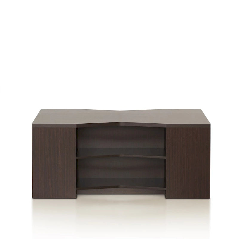 Moderne bruine salontafel van 47 inch met 6 planken