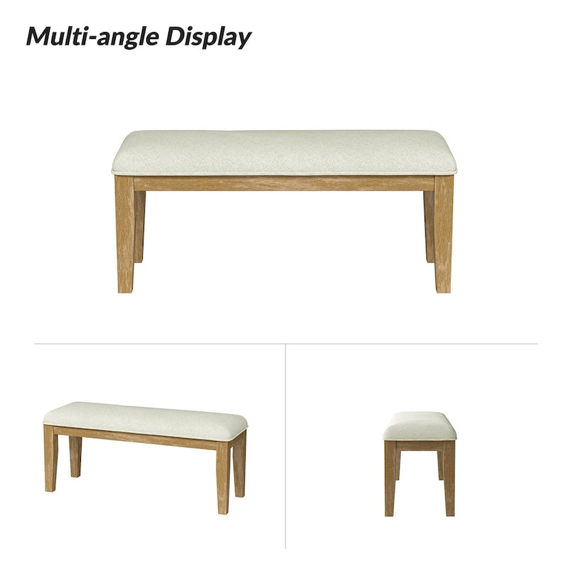 Design Solid Wood Dining Bench