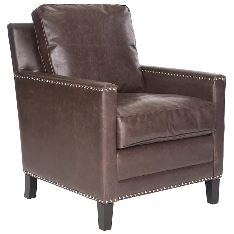 Klubové křeslo z polyesterové tkaniny v broskvově růžové/bílé barvě - 29W x 32D x 38H