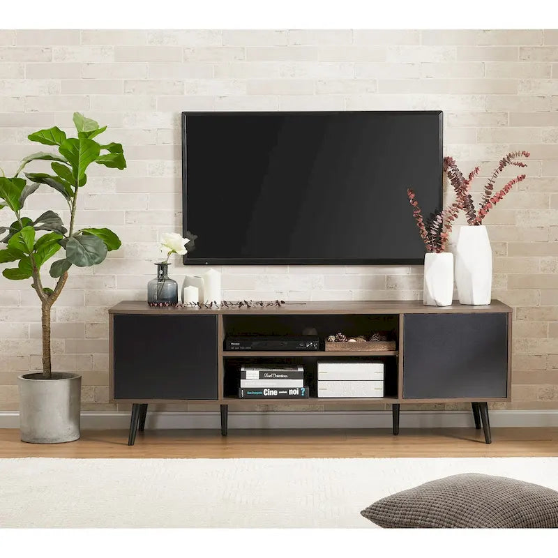 Moderní TV stolek ve stylu poloviny století pro televizory 32-65 palců - 42 palců