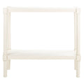 Smal consoletafeltje met onderste plank - 32Bx12Dx30H