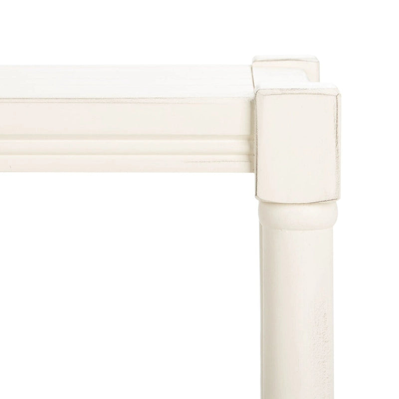 Smal consoletafeltje met onderste plank - 32Bx12Dx30H