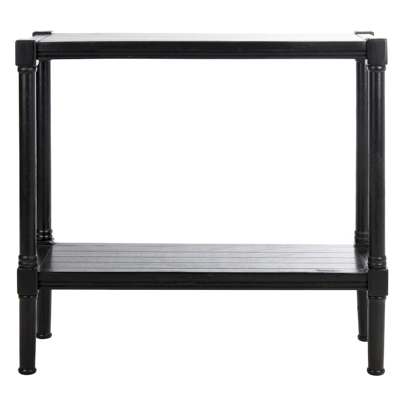 Smal consoletafeltje met onderste plank - 32Bx12Dx30H