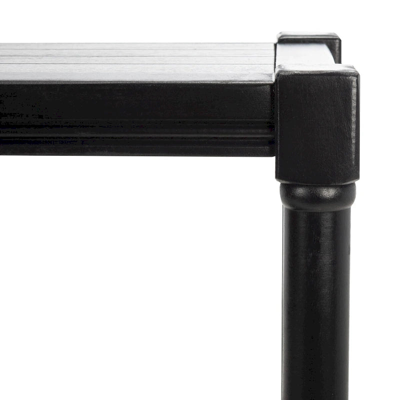 Smal consoletafeltje met onderste plank - 32Bx12Dx30H