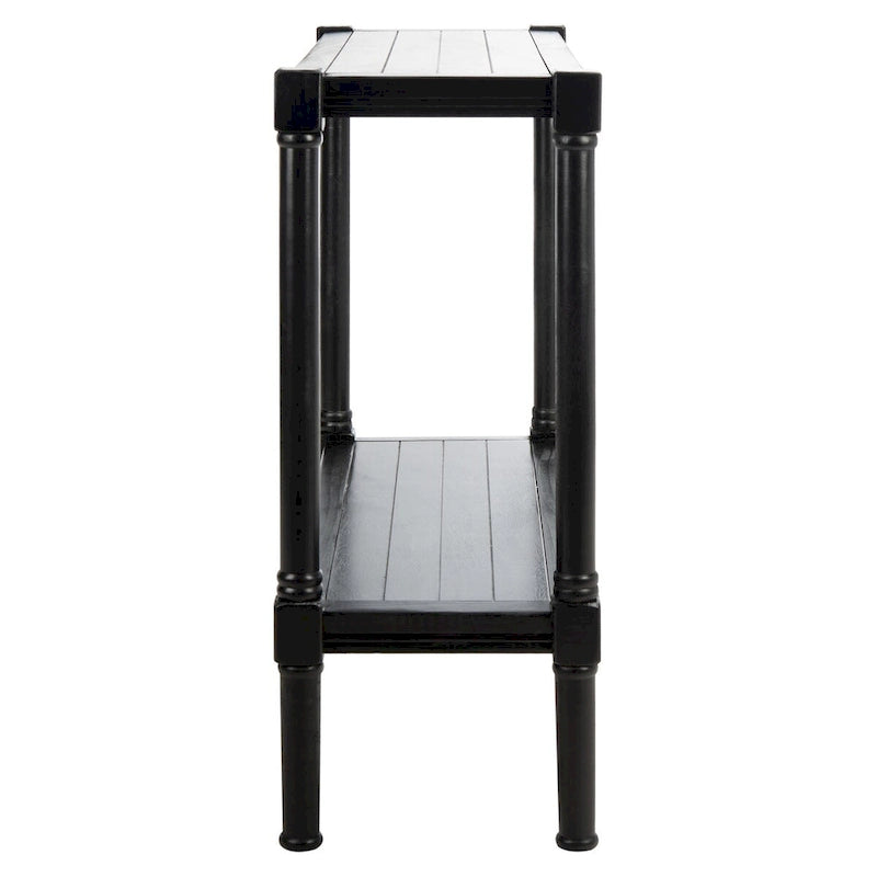 Smal consoletafeltje met onderste plank - 32Bx12Dx30H