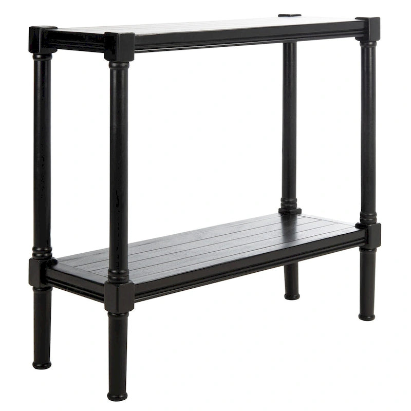 Smal consoletafeltje met onderste plank - 32Bx12Dx30H