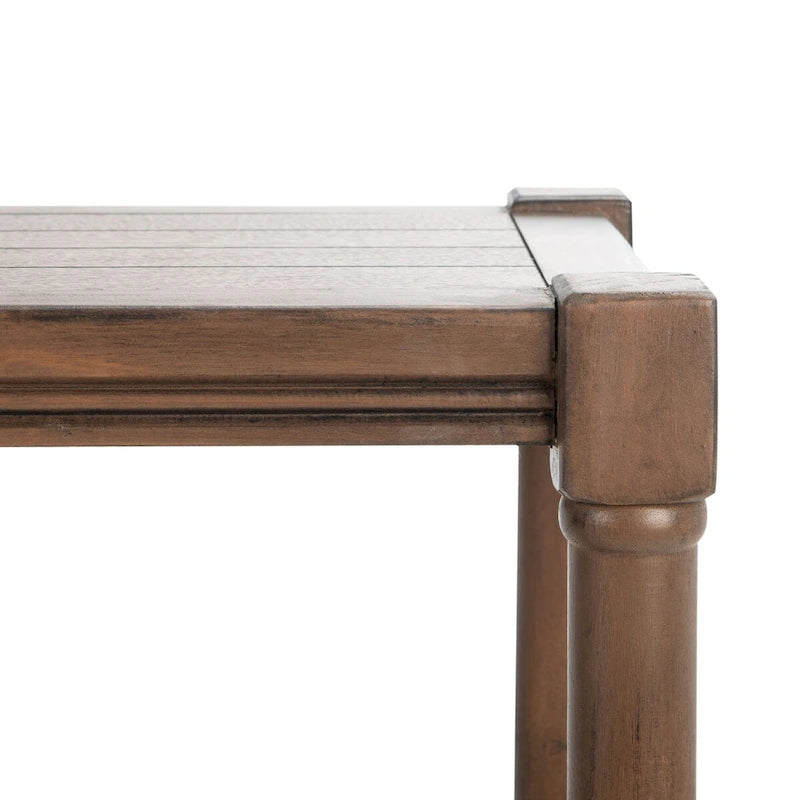Smal consoletafeltje met onderste plank - 32Bx12Dx30H