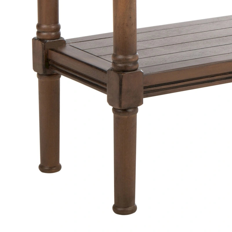 Smal consoletafeltje met onderste plank - 32Bx12Dx30H
