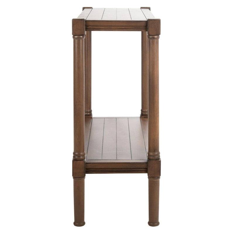 Smal consoletafeltje met onderste plank - 32Bx12Dx30H