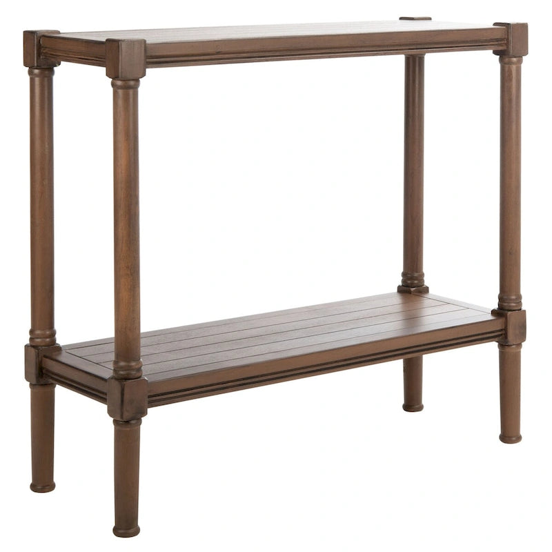 Smal consoletafeltje met onderste plank - 32Bx12Dx30H