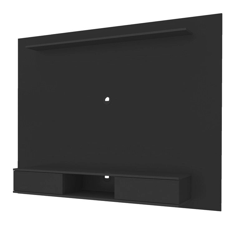 Wandmediacentrum met meerdere opbergvakken voor tv's tot 70 inch, entertainmentcentrum met opbergruimte, zwevend tv-meubel