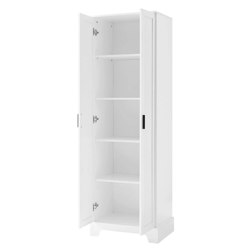Opbergkast met twee deuren voor de badkamer - 23.30L * 16.90W * 71.20H