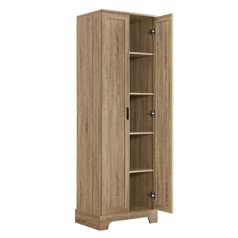 Opbergkast met twee deuren voor de badkamer - 23.30L * 16.90W * 71.20H
